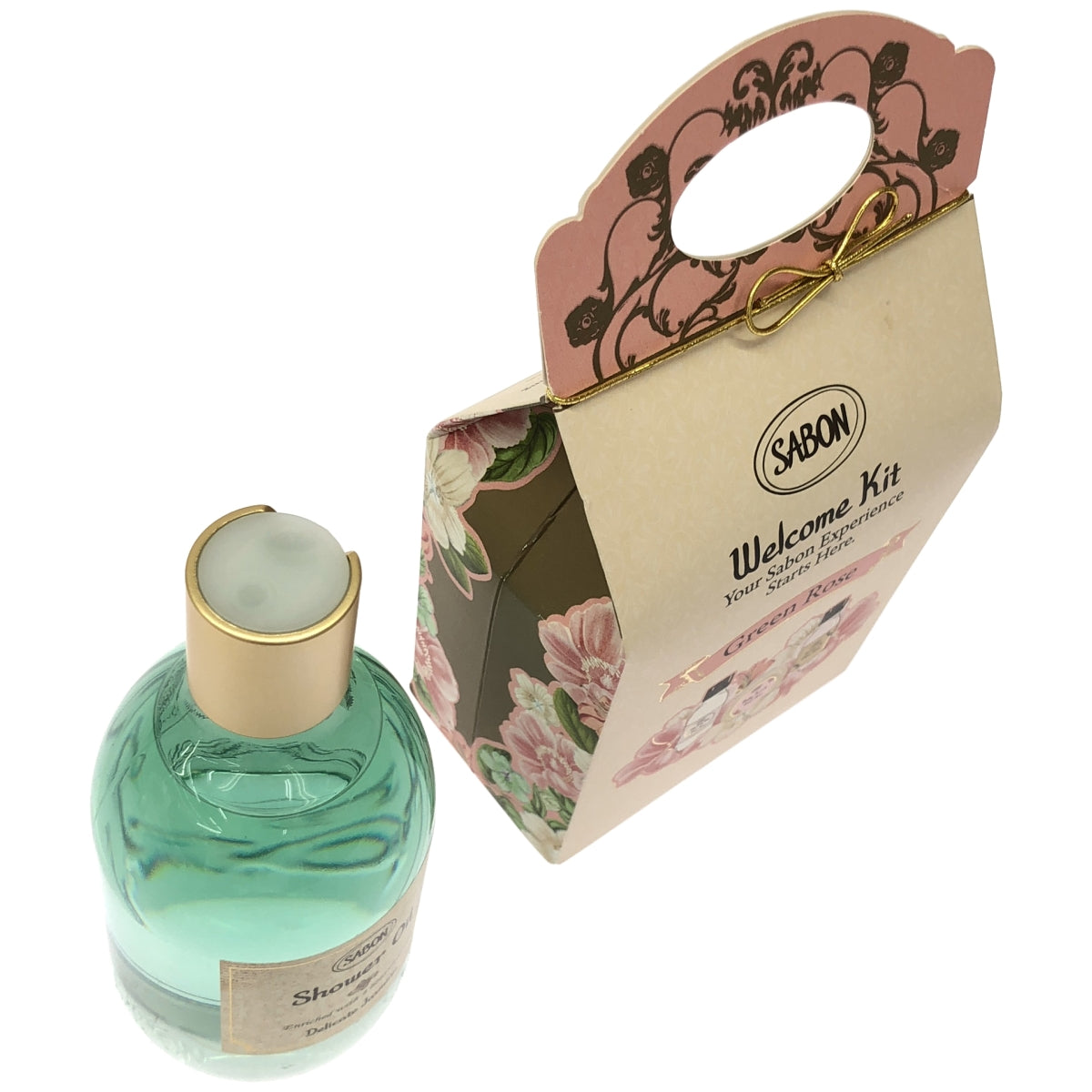 Z000 SABON シャワーオイル グリーン・ローズ 100mL & シャワーオイルF DJ 100mL 2個セット　ラスト1点！