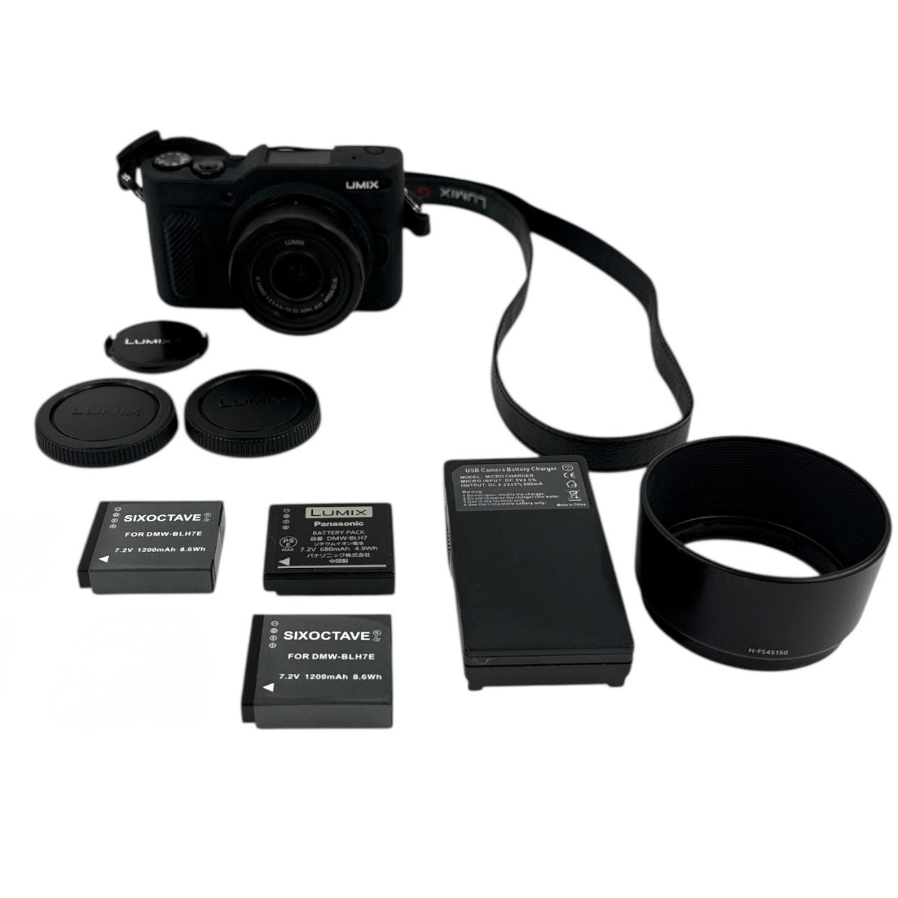 CG66 パナソニック Panasonic LUMIX ルミックス カメラ DC-GX800 ブラック コンパクトカメラ