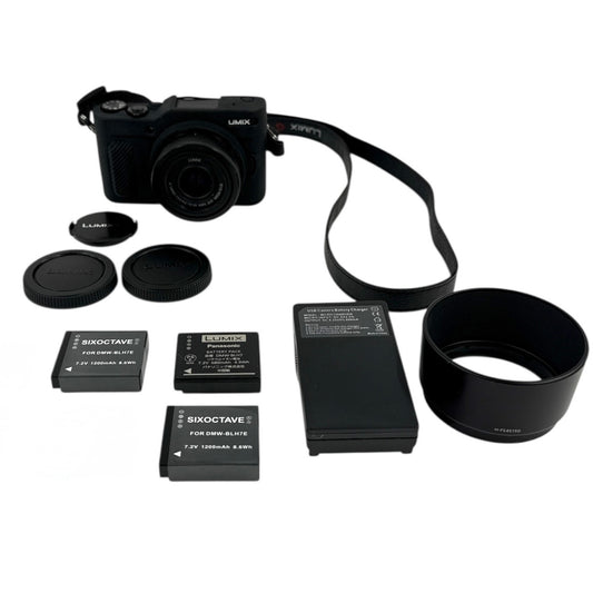 CG66 パナソニック Panasonic LUMIX ルミックス カメラ DC-GX800 ブラック コンパクトカメラ