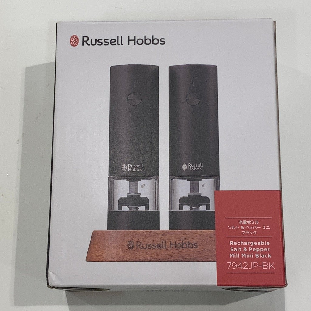 C9M7 D Russell Hobbs ミニ 充電式ミルソルト＆ペッパーミニ