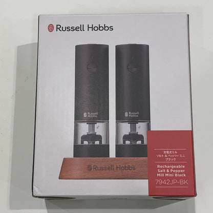 C9M7 D Russell Hobbs ミニ 充電式ミルソルト＆ペッパーミニ