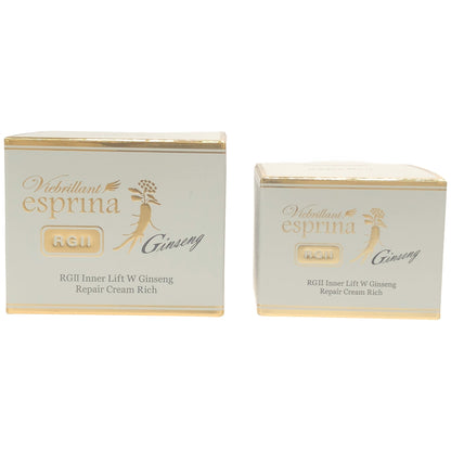 Z000 ヴィブリアン エスプリ—ナ RG2 インナーリフト Wジンセン リペア クリーム Rich 30ml & 50ml 2個セット