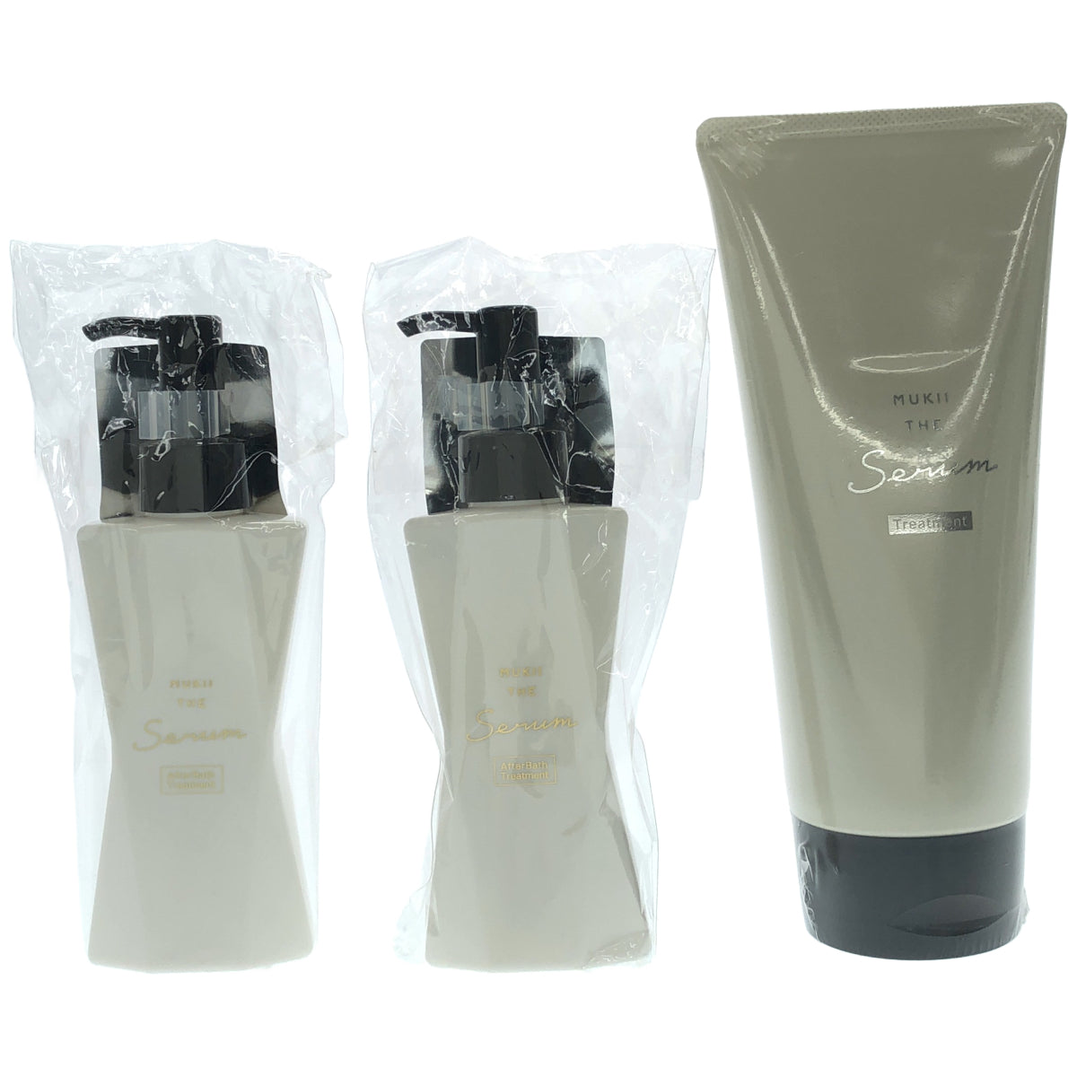 Z000 ミューキー ザ セラム トリートメント 300g 1本 & ザ セラム アフターバス トリートメント 120mL 2本 計3点セット　ラスト1点！
