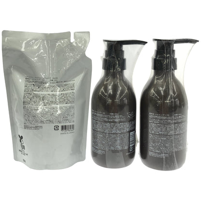 Z000 スキンビジョン プレミアムエッセンスシャンプー Vシャンプー02 400mL 2本 & つめかえ用 400mL 計3個セット　ラスト1点！