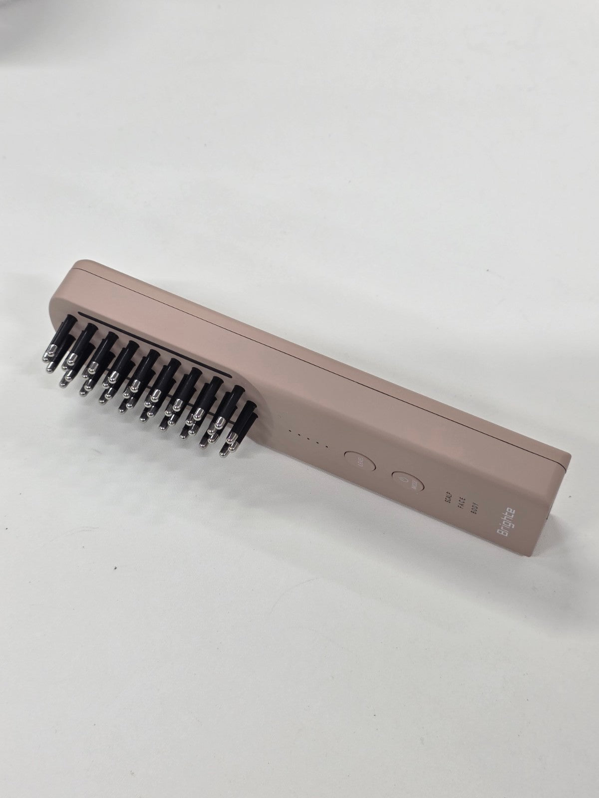 CU75 ■ブライト ブラシ型美顔器(ピンク) Brighte ELEKI BRUSH+ (ブライト エレキブラシプラス) BRT-FSB180PK