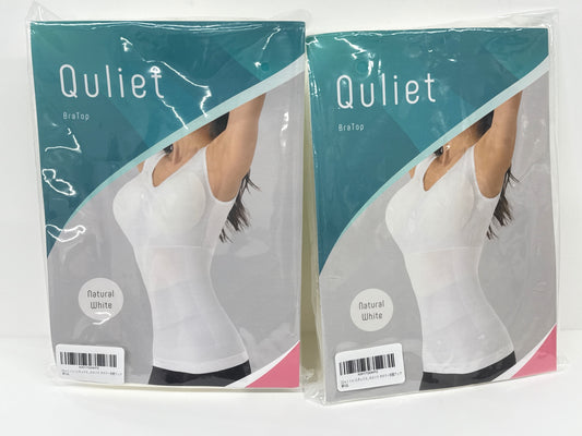 C837 Quliet Bratop キュリエット ブラトップ ナチュラルホワイト 2個セット UVカット 日焼け
