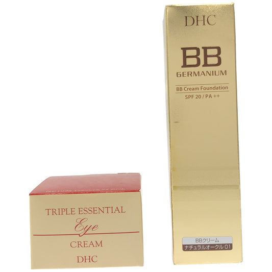 Z000 DHC トリプル エッセンシャル アイ クリーム 30g & BBクリーム GE ナチュラルオークル01 40g 2個セット　ラスト1点！