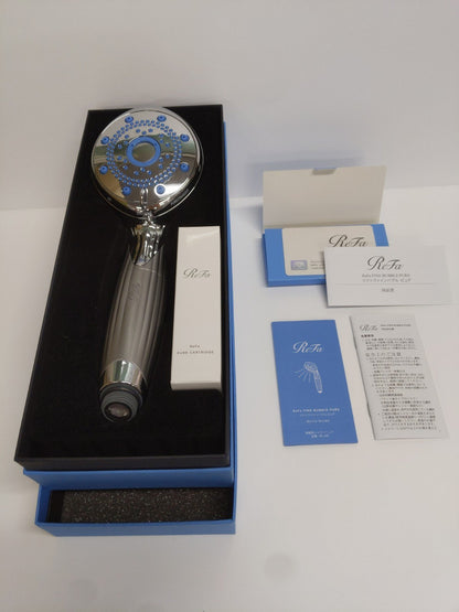 D MTG Refa リファ ファインバブルピュア RS-AM シャワーヘッド グレイスブルー ディノス限定色