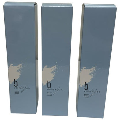 C858 ★hairju ヘアージュ ボタニカル スパークリングシャンプー アイリス＆フリージアの香り オーガニック ノンシリコン 200g 3個セット【V】