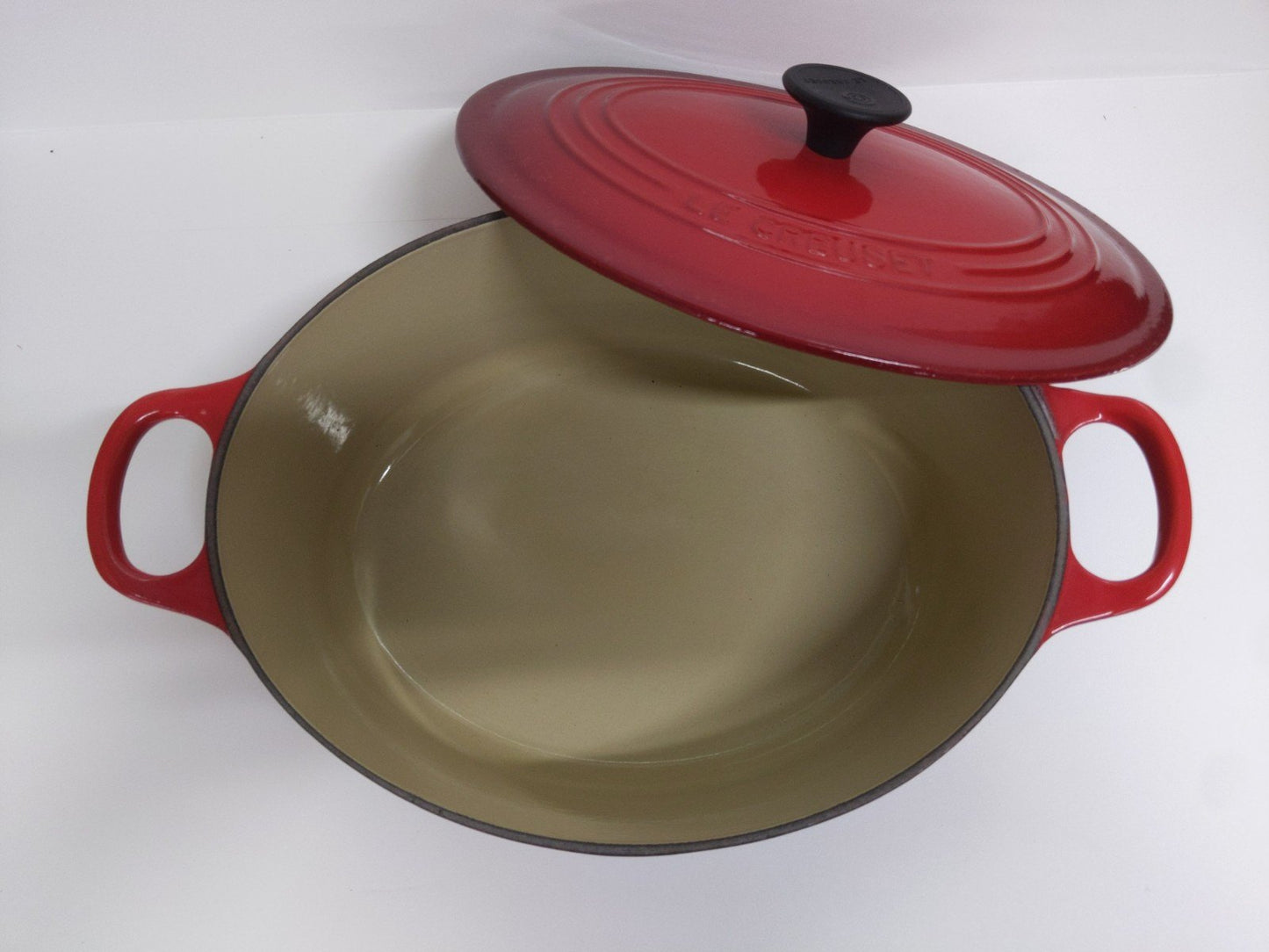 D LE CREUSET ルクルーゼ ココットオーバル 25cm チェリーレッド