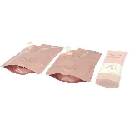 Z000 Yunth 生VC クレンジングクリーム クレンジング 120g & 薬用 ホワイトニング ローション VCP 110mL ×2 3個セット