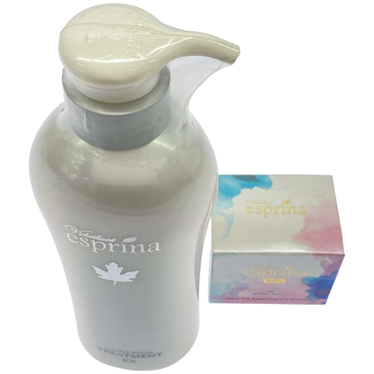 Z000 ヴィブリアン エスプリーナ インナーリッチトリートメントEX 500ml&RG2 エアリーフィットUVパウダー10g 2個セット