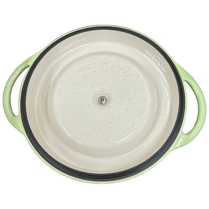 D VERMICULAR Oven Pot Round #18 両手鍋　ライトグリーン