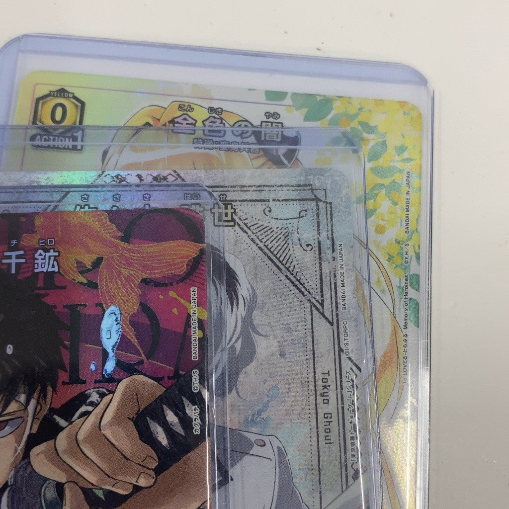 CTA1 K UNION ARENA カグラバチ 東京喰種:re 付録カード 六平千紘×佐々木琲世×金色の闇 ユニオンアリーナ プロモ 3枚セット