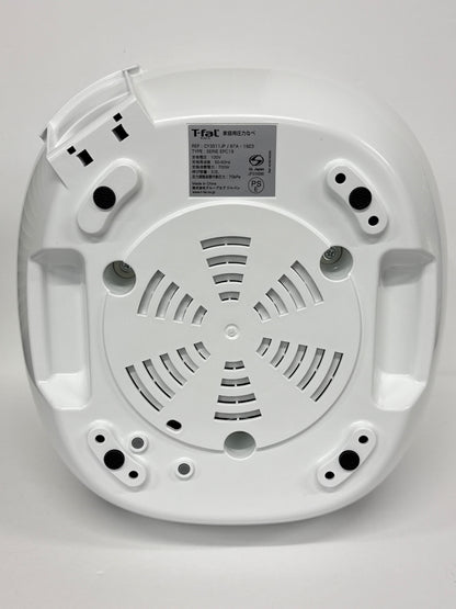 D T-fal ティファール ラクラ・クッカー コンパクト電気圧力鍋 ホワイト CY351