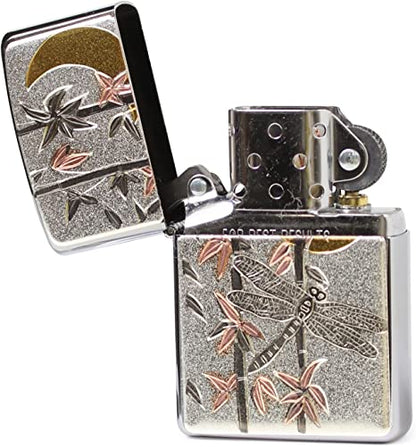 ZIPPO 電鋳板 勝ち虫（とんぼ） 和柄