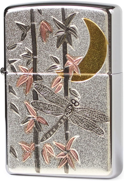 ZIPPO 電鋳板 勝ち虫（とんぼ） 和柄