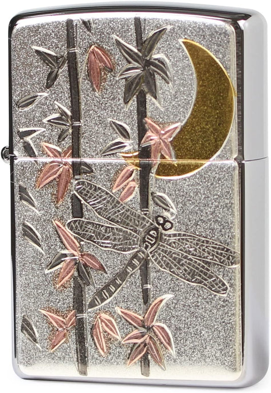 ZIPPO 電鋳板 勝ち虫（とんぼ） 和柄
