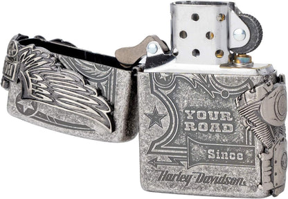 ZIPPO ジッポ― オイルライター ジッポ ハーレーダビッドソン HDP-28