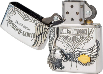 ZIPPO ジッポー ライター ハーレーダビッドソン 日本限定 シルバー HDP-16